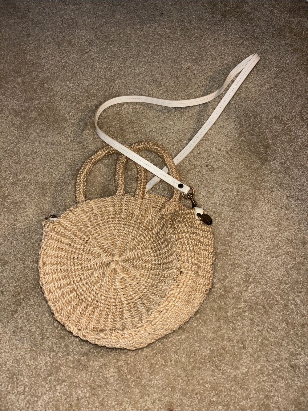 Clare V Straw Purse